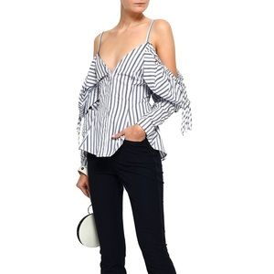 Petersyn Alice Cold Shoulder Blouse